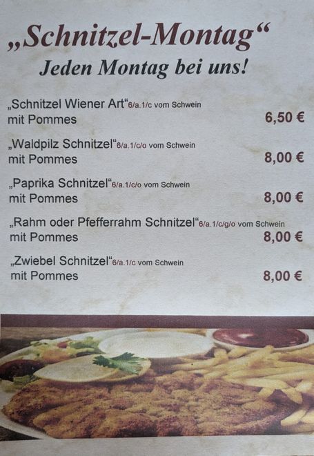 Schnitzel-Montag