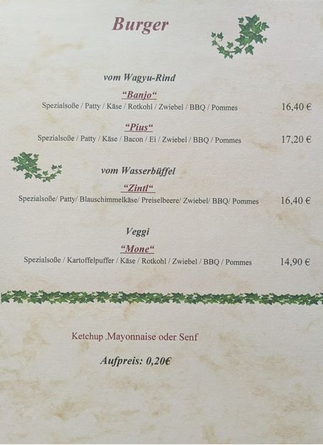 Burgerkarte