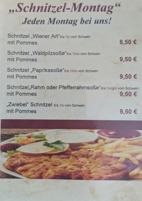 Montag-Schnitzel